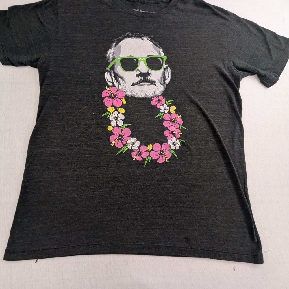 Bill Murray Wearing Pink Flower Lei Size MEDIUM
